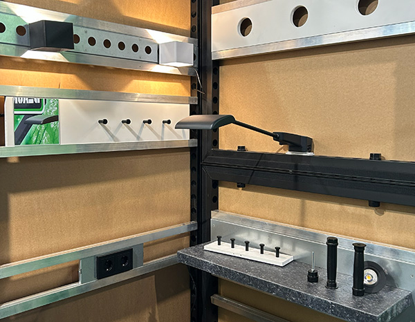 Black-Frame Extra Modules Verlichting